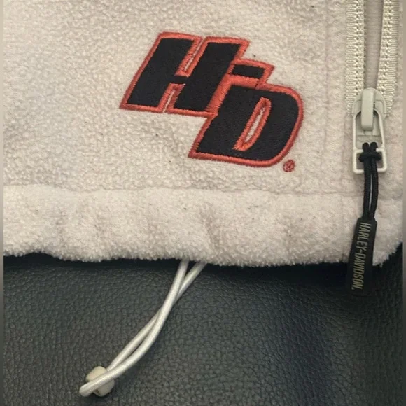 Women's Harley Davidson Full Zip Fleece - Picture 4 of 8
